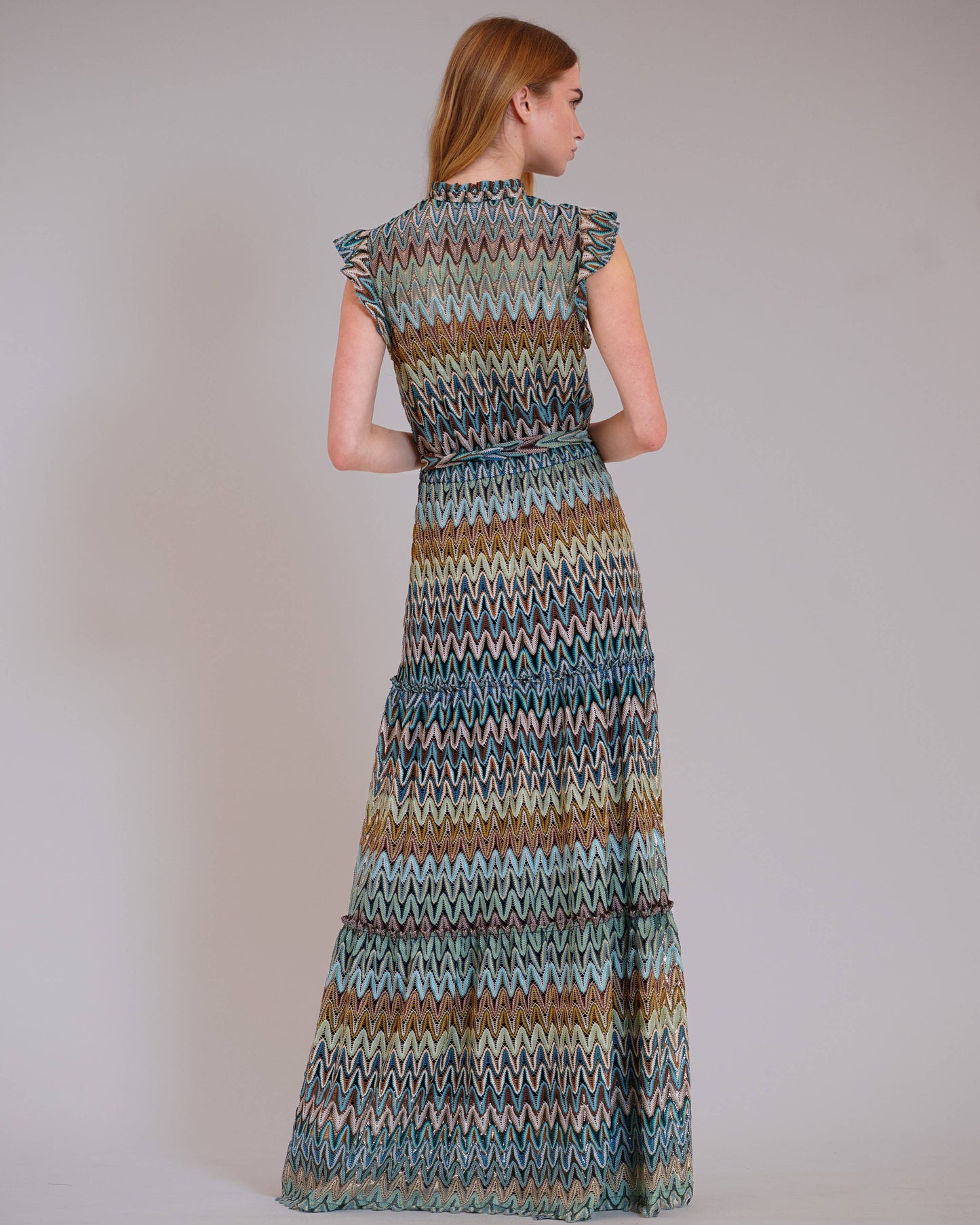 Sleeveless Mesh Dress