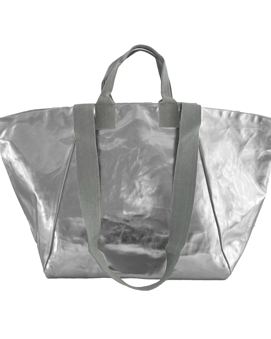 Silver Metallic Chelsea Bag