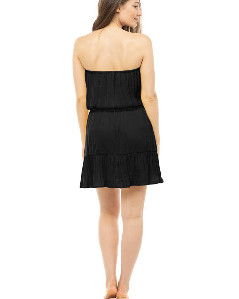 Mini Stacia Strapless Tube Dress