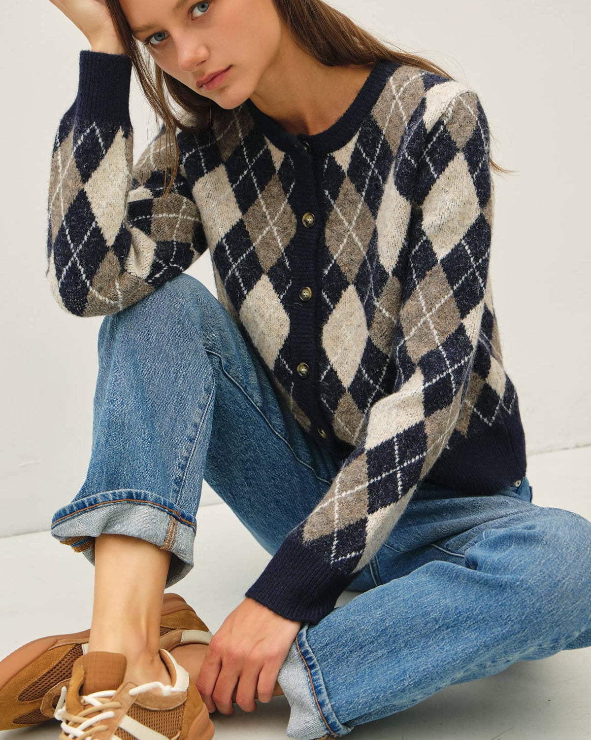 Argyle Cardigan