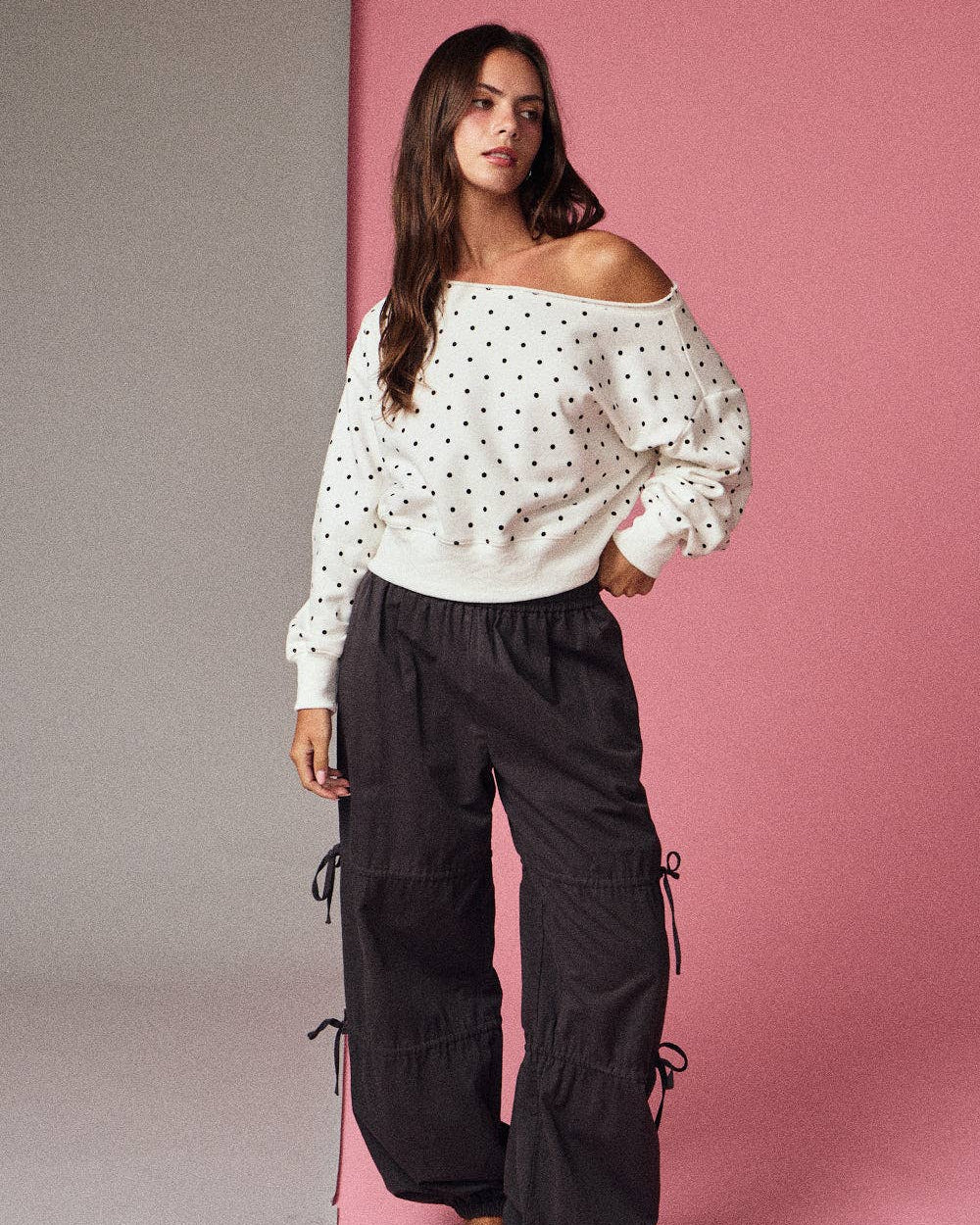 Catalina Polka Top