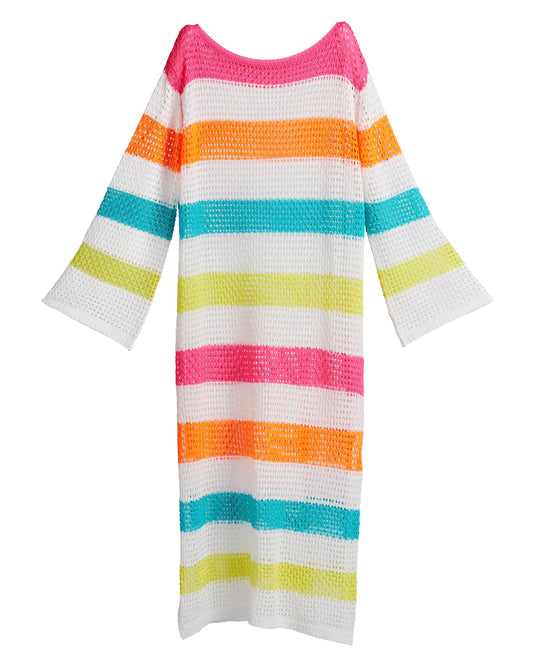 Verena Beach Striped Caftan